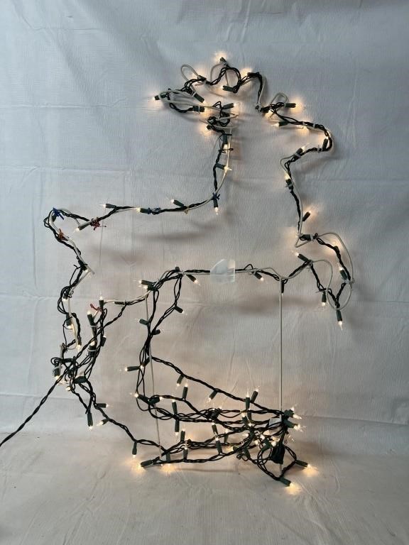 Lighted Reindeer Yard Ornament X-Mas