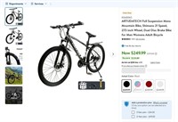 E10057  ARTUDATECH Full Suspension Mountain Bike 2