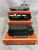 3 Clean Boxed Lionel Trains