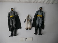 3 batman figurines