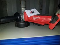 Milwaukee cordless grinder no battery