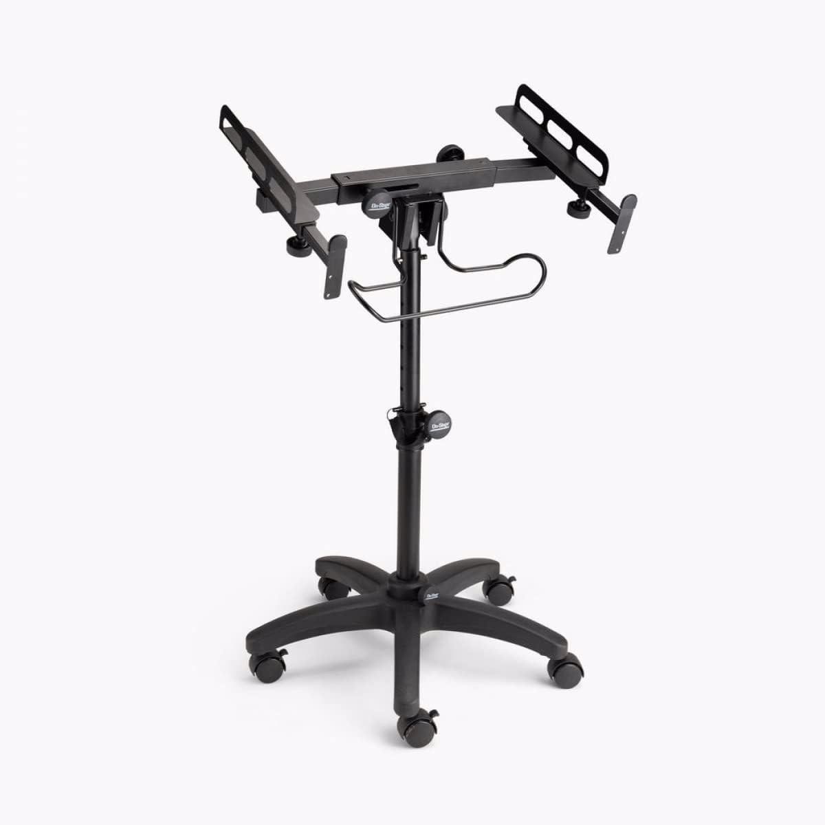 On-Stage Mobile Mixer Stand: Rolling platform