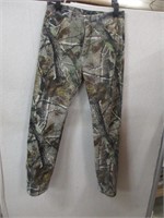 WRANGLER Camo fleece lined pants - Sz: 34" x 34"