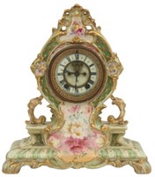 Ansonia Royal Bonn China Clock