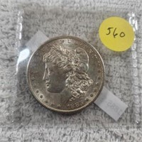 1885S Morgan Dollar AU/BU