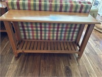 Wooden Sofa Table- 51” L
