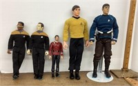 5 Star Trek action figures