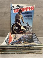 (16) Custom Chopper Magazines January 1971 - May