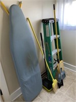 Werner Step Ladder, Ironing Board, Cleaning