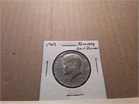 1969 Half Dollar