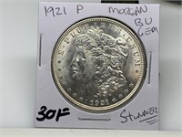 1921 MORGAN SILVER DOLLAR / DAMN GORGEOUS COIN