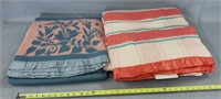2- Vintage Pair Blankets