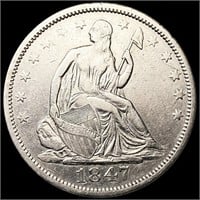 1847-O Seated Liberty Half Dollar CLOSELY