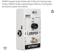 STRICH Looper Guitar Pedal