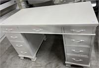 Vintage White Desk 45.5 x 24 x 30 h , Includes