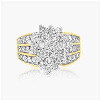 14K YELLOW GOLD 2.05CT DIAMOND RING