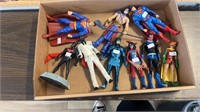 Action figure lot DC Marvel Superman