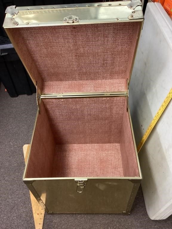 Brass look storage box