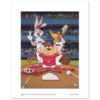 "At the Plate (Indians)" Numbered Limited Edition