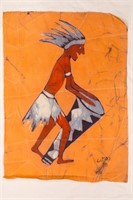 Drawing of a Figure Signed “Gitao”