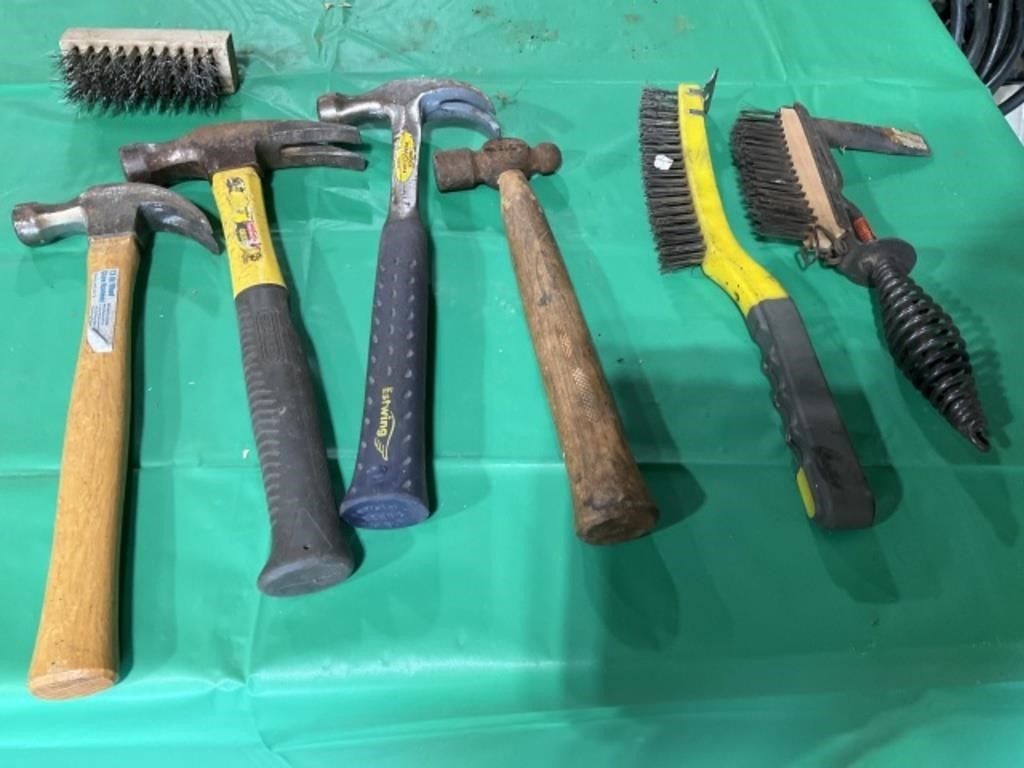 Hammers, Wire Brushes, Chipper