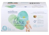 Pampers Pure Protection Size 4 Diapers, 88 CT Box