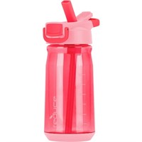 Pack of 2 Assorted Water Bottles With Straws