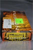 Fusion .338WinMag 225grain - 20 rounds total