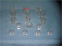 19 piece all glass high quality miniature set