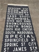 Bus Stop Scroll with Iconic Sydney Stops/Locations