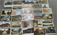 Vintage postcards of cities of Ohio featuring