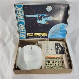 Vintage Star Trek USS Enterprise model kit