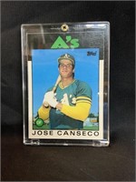 TOPPS 1986 JOSE CANSECO