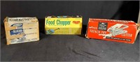 Vtg Food Chopper and French fry maker