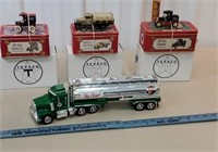3 Texaco collector club trucks & Texaco sky chief