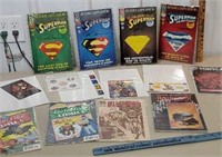 Box of comic books and comic art - 4 signed