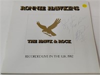 RONNIE HAWKINS THE HAWK & THE ROCK LP RECORD