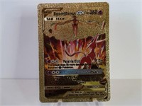 Pokemon Card Rare Gold Espeon & Deoxys Gx