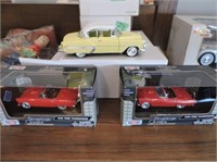 3 model cars