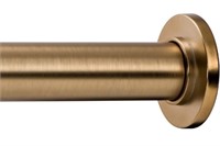 IVILON GOLD TENSION CURTAIN ROD (21-36IN)