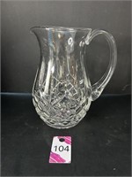 8" Waterford Lismore Pitcher