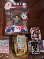 Yankees Tanaka figure and small bundle of