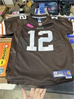 BROWNS JERSEY SIZE LARGE #12 MCCOY