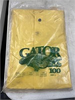 Gator rain jacket size Large