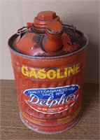 Vintage Delphos Gas Can