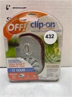 "OFF!" Clip On Mosquito Repellent