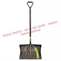 Suncast steel core snow shovel/pusher