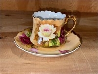 Hand Painted Lefton China Tea Cup