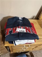 TWINS JERSEYS AND MISC SHIRTS