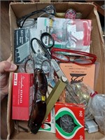 Box Lot of Vtg. Hardware- Eye Glassses, S
